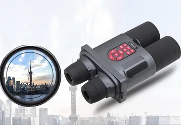 Óculos de visão noturna de baixa luz de 2ª geração + binóculos montados na cabeç