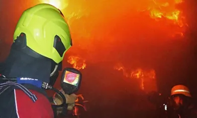 Como os bombeiros usam imagens térmicas?